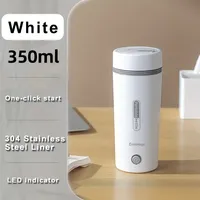 Kingze 350ml chaudière à eau 3 en 1 bouilloire électrique portable voiture gobelet tasse pour voyage Camping chauffage rapide arrêt automatique
