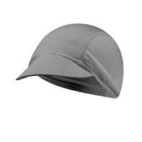 Gorra de calavera deportiva con forro de casco de ala que absorbe el sudor ciclismo correr sombrero hombres mujeres gorra de béisbol
