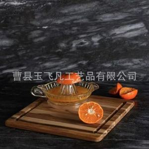 Yu Feifan Square Teak Cutting Board Solid <b>Wood</b> Multifunction Fruit Vegetable Chopping <b>Block</b> Kitchen Use - Product Image 4