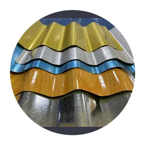 Galvanisierter Stahl-Dachplatten gewellte Metall-Dachplatten