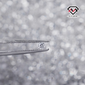 SICGEM fabriqué naturel blanc D couleur VVS1 GRA certifié <span class=keywords><strong>grande</strong></span> pierre de diamant Moissanite en vrac de style mêlée - Product Image 4