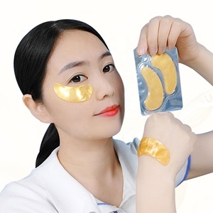 Parches <span class=keywords><strong>de</strong></span> Ojos Veganos <span class=keywords><strong>de</strong></span> Marca Privada con Oro 24K, Complejo <span class=keywords><strong>de</strong></span> Bio-Colágeno y Té Verde <span class=keywords><strong>para</strong></span> Tratamiento Antiarrugas y Reducción <span class=keywords><strong>de</strong></span> Ojeras - Product Image 5