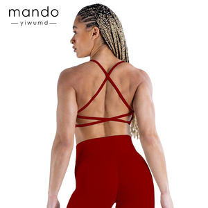 <span class=keywords><strong>Reggiseno</strong></span> <span class=keywords><strong>sportivo</strong></span> e Shorts ad alta elasticità antiurto in Nylon completamente opaco <span class=keywords><strong>senza</strong></span> <span class=keywords><strong>cuciture</strong></span> con chiusura elastica in vita - Product Image 3