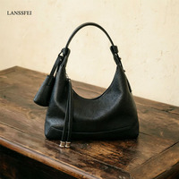 Sac à main en cuir de vachette pleine fleur, décontracté et tendance, sac de luxe pour femmes, fabricant de sacs modernes et simples pour femmes