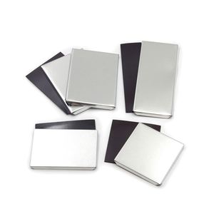 Composants vierges en fer blanc pour aimants de réfrigérateur DIY en gros, 80x53mm, 90x65mm, 50x50mm, 63.5mm, pour machine à fabriquer des aimants à bouton-poussoir - Product Image 1