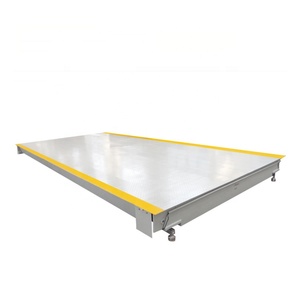 Pont-bascule routier haute capacité de 120 tonnes pour chantier de construction, plateforme de pesée à poutre en U extra renforcée - Product Image 1