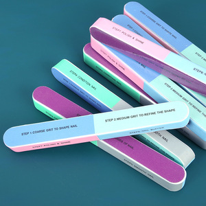 HZ Professional Manicure Tool Replaceable Emery Boards Nail Buffer Fingernail File Reusable Peel and Stick Nail Files
