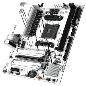 Jginyue มาเธอร์บอร์ด DR สำหรับเล่นเกม AM4ใหม่ B550M M-ATX ที่มีพอร์ต SATA และหน่วยความจำสำหรับพีซีที่เล่นเกม - Product Image 3