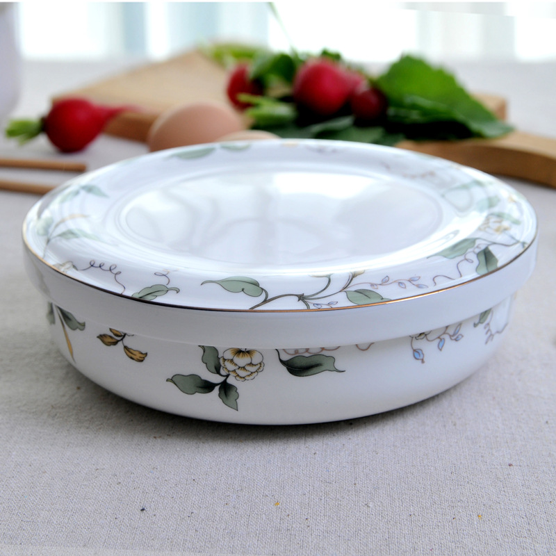 Couvercle en porcelaine pour assiette nid de 7 pouces de profondeur [champs elysees]] ?