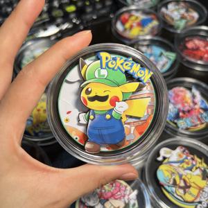 Imán de Refrigerador 3D de Papel con Diseños de Pokémon, Ninja, <span class=keywords><strong>Demon</strong></span> <span class=keywords><strong>Slayer</strong></span>, Productos de Anime de Alta Calidad en Blister, Venta al Por Mayor - Product Image 2