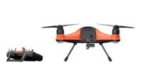 Drone de pêche étanche FD1S, charge utile de 2,2 kg, résistant à l'eau salée IP67, drone de libération d'appâts RC pour la pêche en mer
