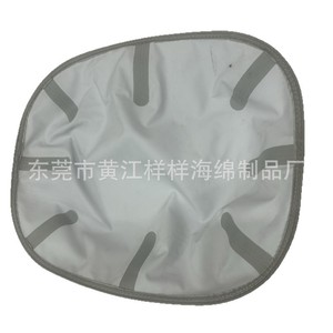 Oval <b>Cat</b> Litter Mat 40x40x1cm Fabric Easy Clean For <b>Cat</b> Litter <b>Box</b> - Product Image 1
