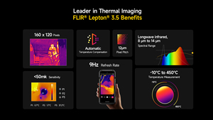 Ulefone Armor 27T PLUS กล้องถ่ายภาพความร้อน FLIR3.5 หน้าจอ 6.78 นิ้ว แบตเตอรี่ 10600mAh ความจุ 12+256GB 120Hz NFC 4G รองรับ 3 ซิม ระบบปฏิบัติการ Android 14 โทรศัพท์มือถือที่ทนทาน - Product Image 4