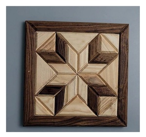 Baldosas modernas de madera para pisos y paredes, fabricadas con madera de Sheesham y pino, decoración de superficie de madera natural para interiores residenciales. - Product Image 5