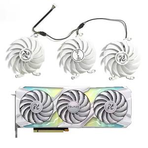 Nuevo ventilador GPU <span class=keywords><strong>de</strong></span> 4 pines y 88MM adecuado para <span class=keywords><strong>Pan</strong></span> Lei RTX 3060TI 3070 3070TI 3080 3080TI accesorios <span class=keywords><strong>de</strong></span> reemplazo <span class=keywords><strong>de</strong></span> tarjeta gráfica <span class=keywords><strong>de</strong></span> juego - Product Image 1