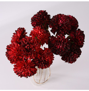 Vente flash - Bouquet de fleurs artificielles blanches pour la décoration de la maison - Nouvel An chinois - Product Image 4