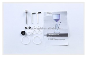 Máquina de llenado manual de pasta 5-50ml, semiautomática para cremas, cosméticos, kétchup y aceite - Product Image 5