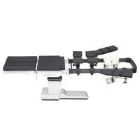 Table d'opération entièrement en fibre de carbone pour la chirurgie de la colonne vertébrale et les interventions vasculaires, 1200 mm, radiolucide à 360 degrés