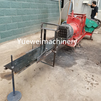 Vente chaude machine de fabrication de briques en terre cuite de petite capacité ou de tuiles de toiture ou de tuiles de finition extrudeuse de boue faisant la machine avec cutter