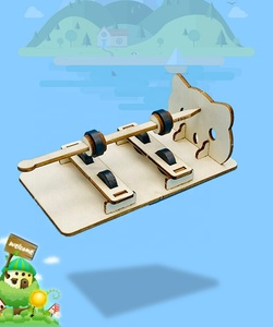 Stylo à suspension magnétique en bois pour élèves du primaire (5-7 ans) – Modèle expérimental scientifique physique unisexe à faire soi-même - Product Image 2