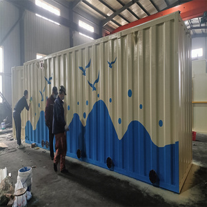 Hệ thống nhà máy xử lý nước thải với quá trình phản ứng sinh học màng tích hợp với bể chứa - Product Image 5