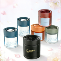 Désodorisant et parfum d'ambiance CREST pour voiture, longue durée, parfum léger, sans électricité requise