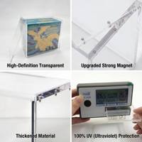 Boîte de présentation transparente en acrylique résistante aux UV pour boîtes Elite Trainer et Booster – Protection optimale