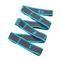 Correa elástica de Yoga personalizada Fitness Pull Cinturón digital Resistencia de entrenamiento de baile para niños Banda larga con bucles para divisiones