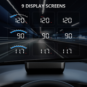 Display HUD OBD2 WiiYii 2025, Display Elettronico per <span class=keywords><strong>Auto</strong></span> con Visualizzazione della Velocità M6s - Product Image 4