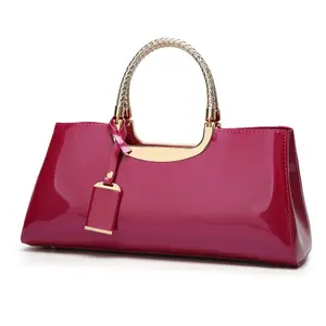 mix color tote bag hot selling fashion women party bags Custom logo Natural pu Leather Handmade handbags