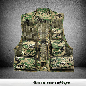 15 couleurs hommes tactique respirant <span class=keywords><strong>maille</strong></span> Nylon <span class=keywords><strong>gilet</strong></span> Sport de plein air Camouflage tridimensionnel sac chasse <span class=keywords><strong>gilet</strong></span> - Product Image 5