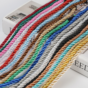 Bán buôn 5 mét Vòng xử lý dây <span class=keywords><strong>PP</strong></span> Chất liệu dây xử lý cho túi giấy Chuỗi Xoắn xử lý trên túi giấy - Product Image 3