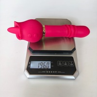 2026 Rose 2-in-1 Vibrator Dildo mit Zungenleck- und Stoßfunktion für Frauen, Männer & Paare – G-Punkt, Anal-, Klitoris- und Brustwarzenstimulation