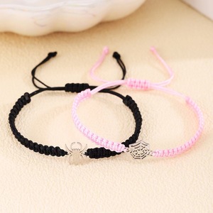 Cartoon Spider Stainless Steel Hand-Woven <b>Adjustable</b> <b>Bracelet</b> For Couples Gift Unisex Jewelry - Product Image 2