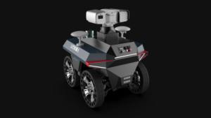 ฐานเคลื่อนที่แบบมีล้อ WD ที่ปรับแต่งได้ ระบบกันสะเทือนแบบ Double Wishbone ยางตันป้องกันการระเบิด แบตเตอรี่ลิเธียมไอออน 48V ระบบ BMS - Product Image 3