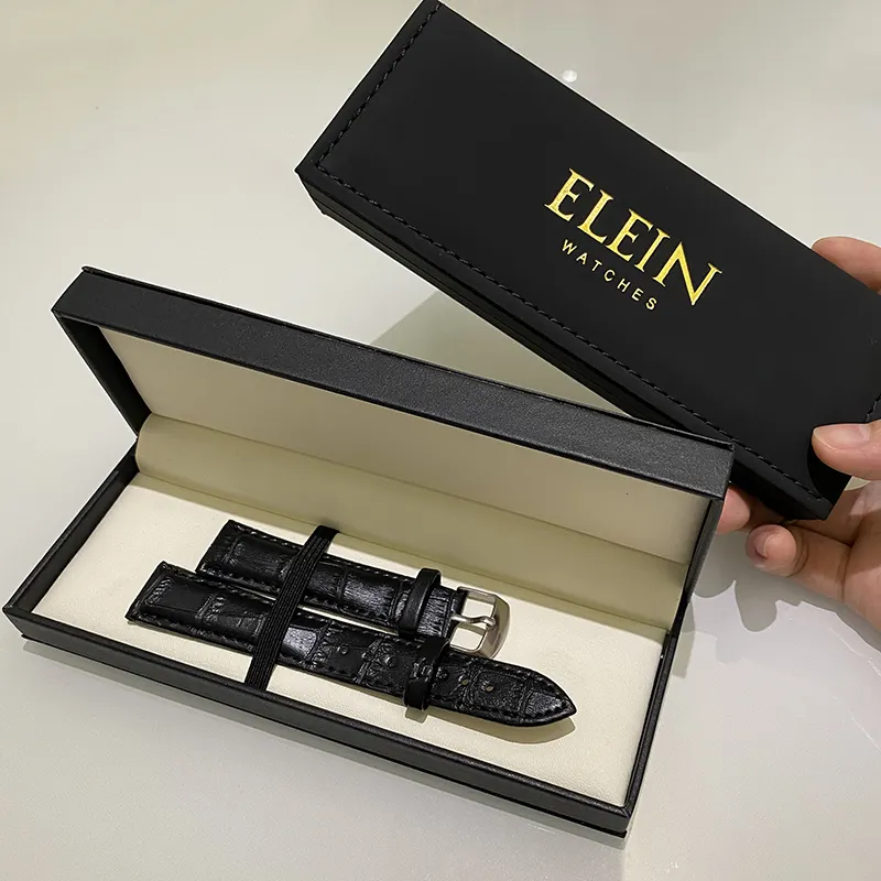Bracelet de montre rigide et de luxe, emballage de bracelet de montre, boîte d'emballage en plastique