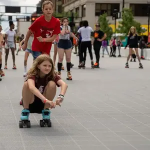 All'aperto Pickleball Roller Skate basket campo sportivo modulare pavimento in plastica con <span class=keywords><strong>linea</strong></span> di marcatura - Product Image 6