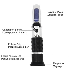 Rifrattometro Portatile 4-in-1 per Auto per Test di Concentrazione AdBlue, Glicole Propilenico, Liquido Batteria, Etilene - 20% di Sconto - Product Image 3