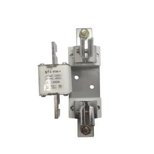 Good quality cheap price 500V NH / NT Type Blade Fuse and Fuse base NT4 800A-1250A gL