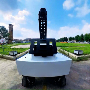 Robot de Transporte Autónomo con Motor, Chasis Flexible de Cuatro Ruedas, Absorción de Impactos, Uso Industrial - Product Image 1