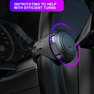Manija de <span class=keywords><strong>bola</strong></span> de agarre cómoda 3R, perilla de <span class=keywords><strong>volante</strong></span> <span class=keywords><strong>giratoria</strong></span> Universal 360 <span class=keywords><strong>para</strong></span> vehículos, accesorio de escritorio de estilo Popular - Product Image 4