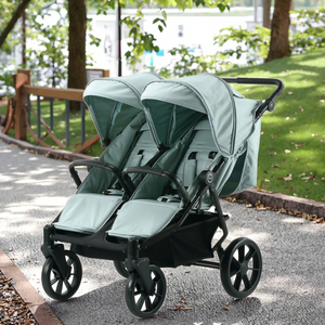 Bán buôn Twin xe đẩy em bé prams và xe đẩy em bé với Giỏ Lớn Xe đẩy đôi cho cặp song sinh em bé và trẻ mới biết đi - Product Image 6