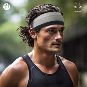 TU Bandeaux élastiques personnalisés unisexes à séchage rapide pour femmes, pour fitness, yoga, sports, bandeaux pour femmes et hommes - Product Image 2