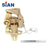 Vente en gros de bouteilles de gaz CO2 industrielles avec valve en laiton certifiée CE pour utilisation en navire, utilisation en bateau, marque SiAN