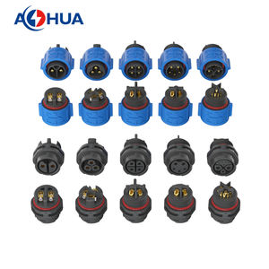 Hoge Kwaliteit 5 Manieren Stroomsignaalkabel Connector 2 + 3P Ronde Bajonet Mannelijke Vrouwelijke Montage Plug 35a Plastic Connector K25 Ip68 - Product Image 5