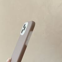 Coque de protection magnétique en silicone de luxe effet gelée, sensation peau, demi-couverture pour iPhone 17 Air 16 15 Pro Max
