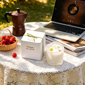 Bougie parfumée artisanale <span class=keywords><strong>de</strong></span> luxe à base <span class=keywords><strong>de</strong></span> cire <span class=keywords><strong>de</strong></span> soja, avec cristaux, pour la décoration intérieure et l'aromathérapie spirituelle. - Product Image 3