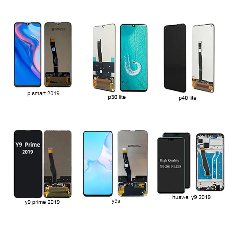 For Y9s /y9 Prime 2019 /p30 Lite/p40 Lite/p Smart 2019 Mobile Phone Lcd Display For Huawei Y9 2019 Pantalla De Tactil