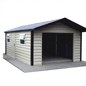 โรงก่อสร้างโรงจอดรถโครงสร้างเหล็กแบบพกพาโรงจอดรถ - Product Image 1