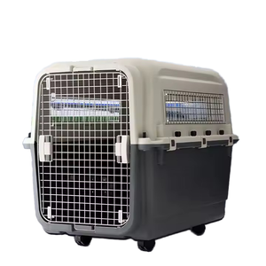 3XL Boîte de transport pour chien en plastique approuvée par l'IATA <span class=keywords><strong>Cage</strong></span> pour animaux de compagnie en PC avec <span class=keywords><strong>cage</strong></span> de voyage pour transport aérien - Product Image 2
